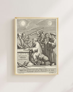 Joseph Mulder - Astronomi Eğitimi fine art baskı