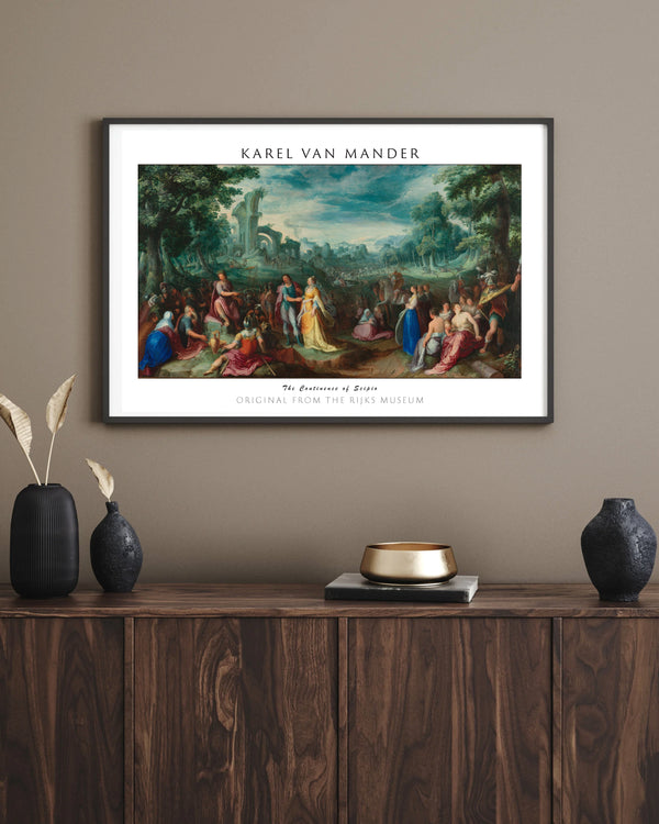 Karel van Mander - Scipio’nun İffeti çerçeve