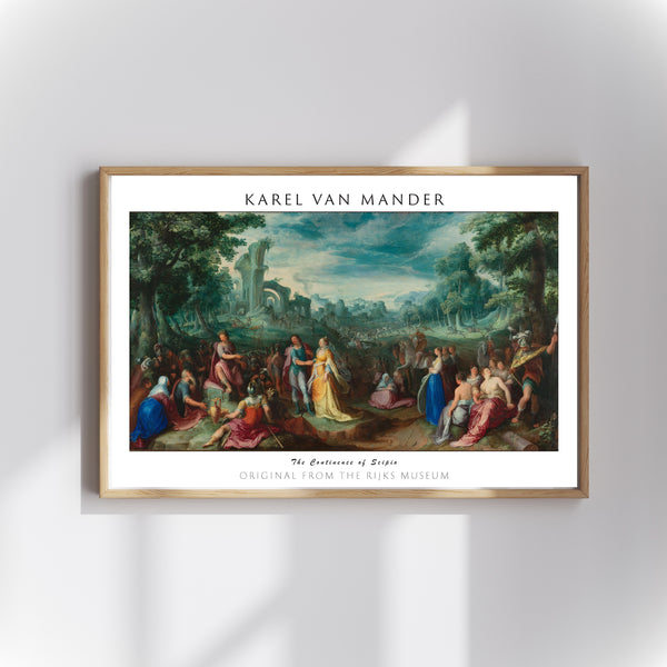 Karel van Mander - Scipio’nun İffeti poster