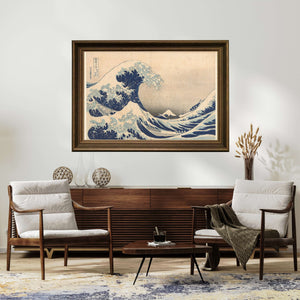 Katsushika Hokusai - Büyük Dalga fine art baskı