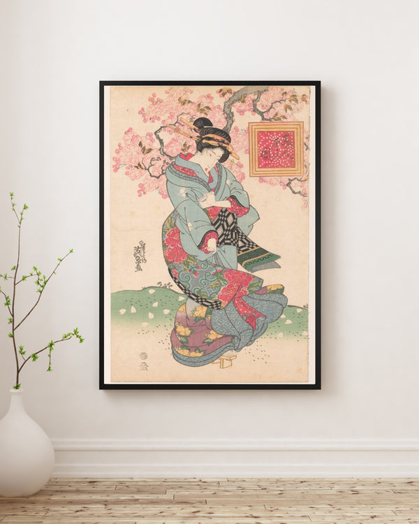 Keisai Eisen - Bahar Fırtınasında Güzeller