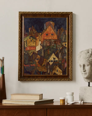 Egon Schiele - Dead City II (The Night Krumau)