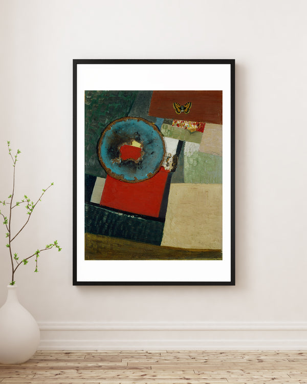 Kurt Schwitters - Maraak Varyasyon I Çerçeve