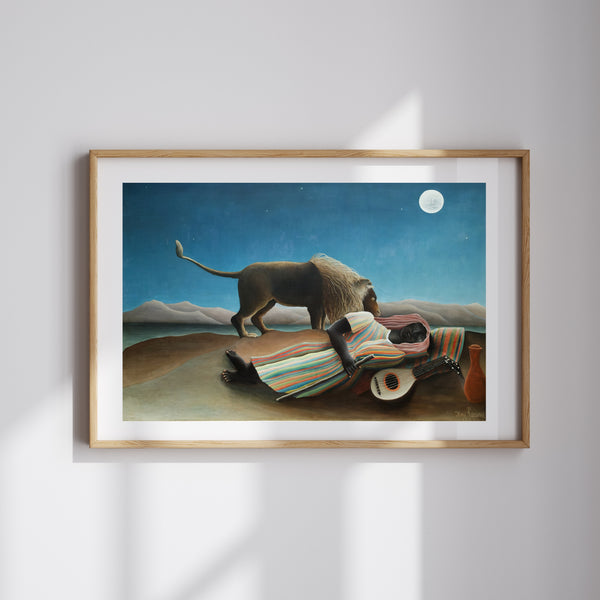Henri Rousseau - Uyuyan Çingene