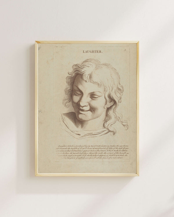 Charles Le Brun - Kahkaha Fine Art Baskı
