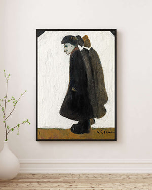 L. S. Lowry - Bir Şeye Bakan Adam tablo