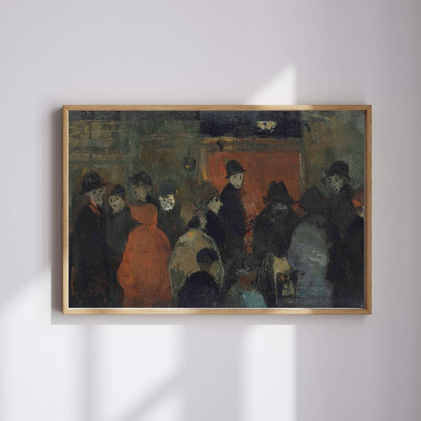 L. S. Lowry - Kalabalık Fine Art Baskı