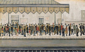 L. S. Lowry - Tren Peronu Fine Art Baskı