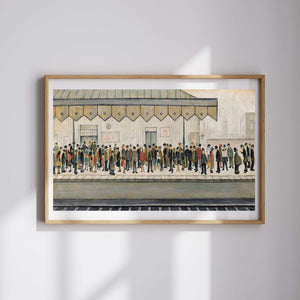 L. S. Lowry - Tren Peronu Fine Art Baskı
