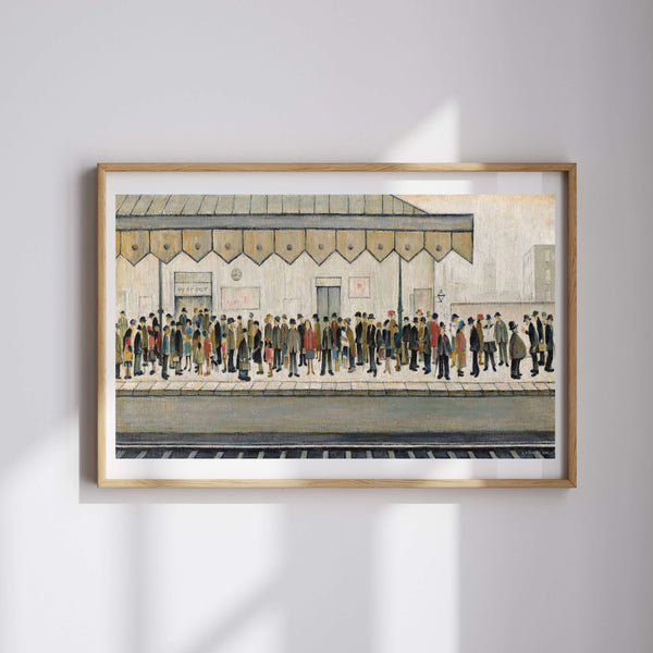 L. S. Lowry - Tren Peronu Fine Art Baskı