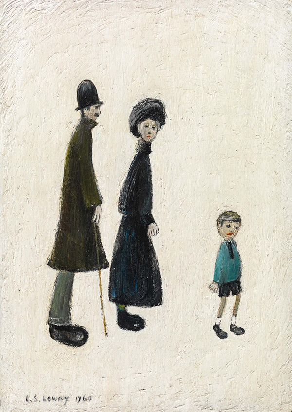 L. S. Lowry - Aile Gezisi fine art baskı