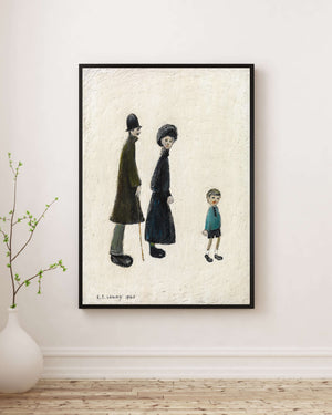 L. S. Lowry - Aile Gezisi tablo