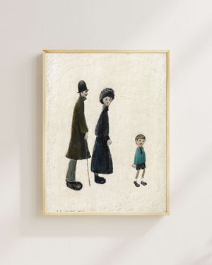 L. S. Lowry - Aile Gezisi çerçeve