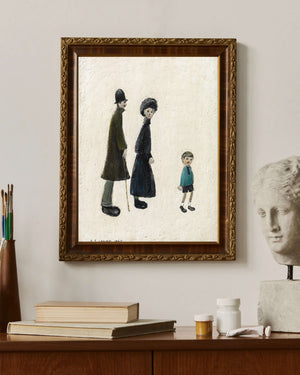 L. S. Lowry - Aile Gezisi resim