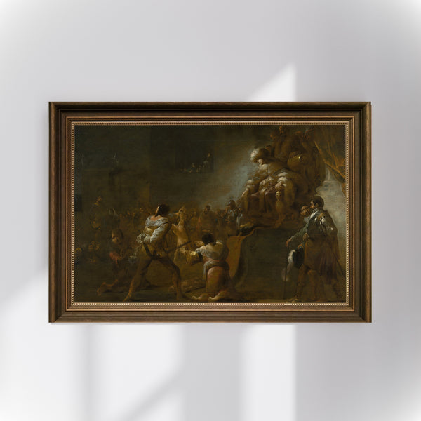 Leonaert Bramer - Süleyman’ın Hükmü Poster