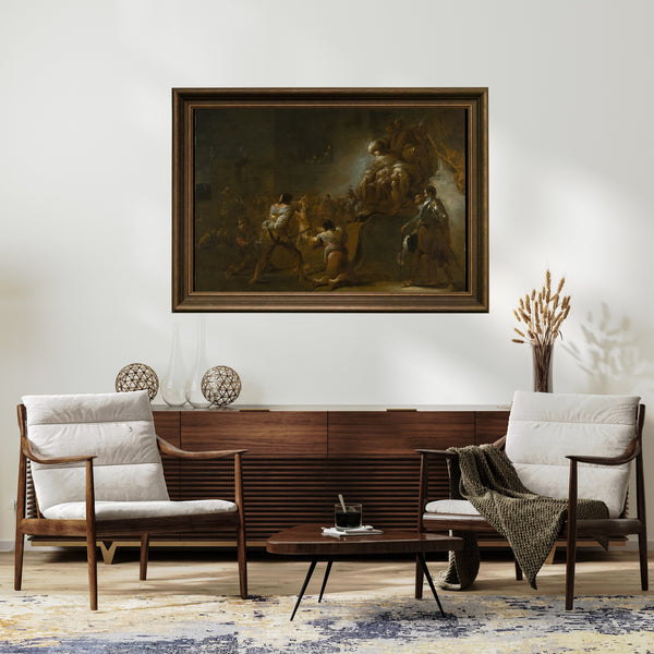 Leonaert Bramer - Süleyman’ın Hükmü Çerçeve