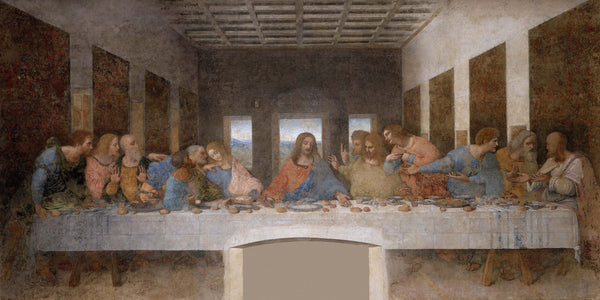Leonardo da Vinci - Son Akşam Yemeği tablo
