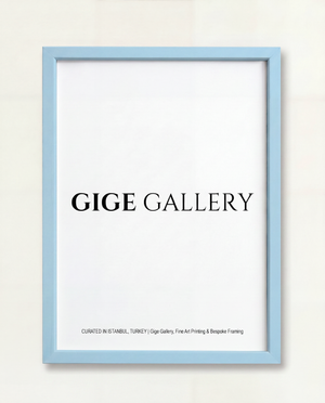 Light Blue Wood Frame