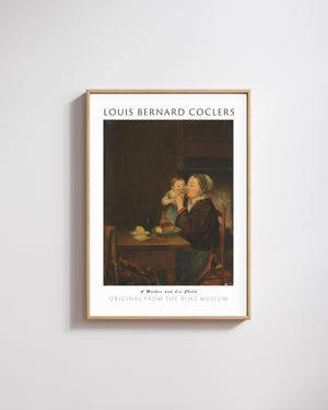 Louis Bernard Coclers - Bir Anne ve Çocuğu poster