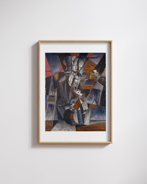 Louis Marcoussis - Müzisyen Fine Art Baskı