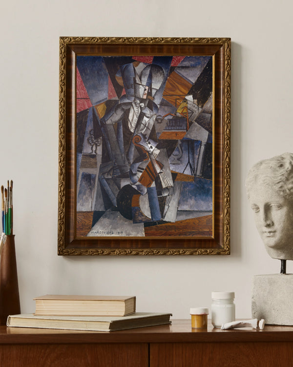 Louis Marcoussis - Müzisyen Çerçeve