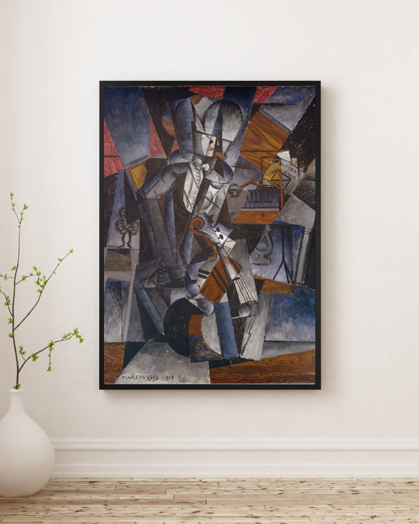 Louis Marcoussis - Müzisyen Poster