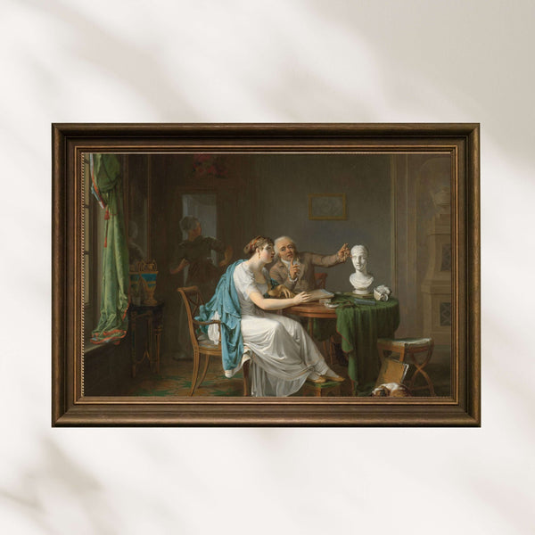 Louis Moritz - Çizim Dersi Poster