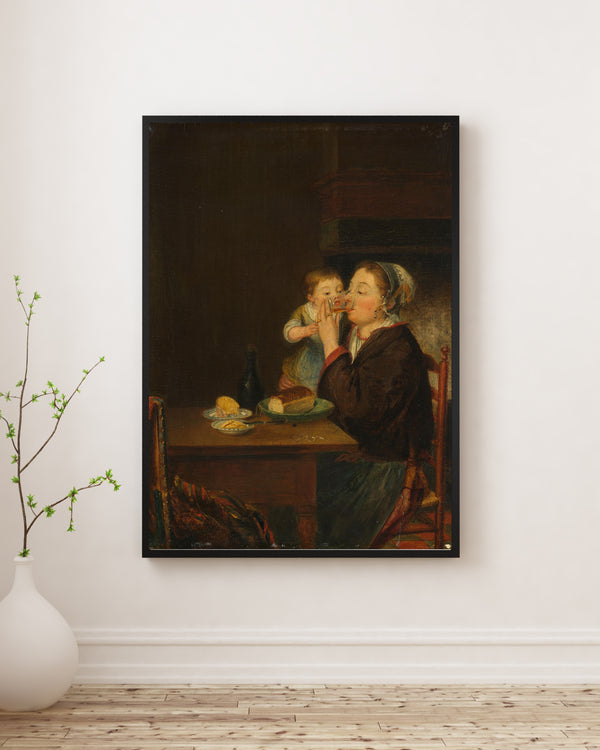 Louis Bernard Coclers - Bir Anne ve Çocuğu