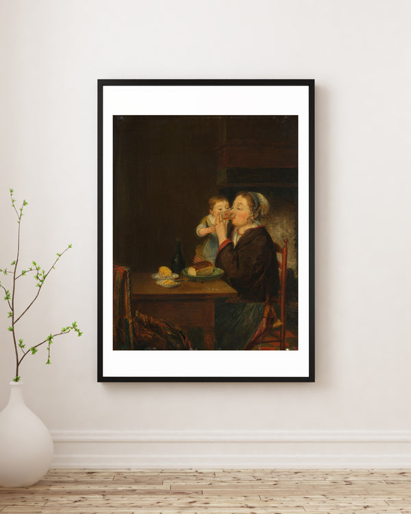 Louis Bernard Coclers - Bir Anne ve Çocuğu