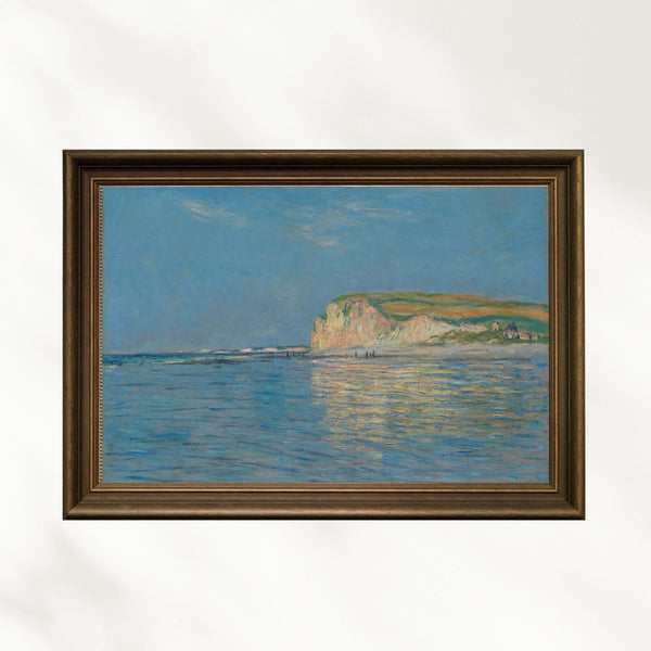 Claude Monet - Pourville’de Alçak Gelgit