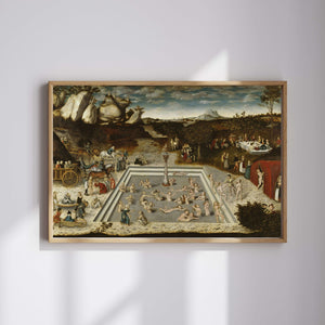 Lucas Cranach the Elder - Gençlik Çeşmesi Fine Art Baskı