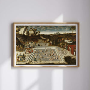 Lucas Cranach the Elder - Gençlik Çeşmesi Fine Art Baskı