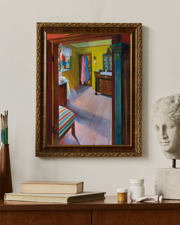 Ludwig Ferdinand Graf - Kırsal İç Mekan çerçeve