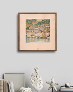Gustav Klimt - Garda Gölü Kıyısında Malcesine, Levha 7