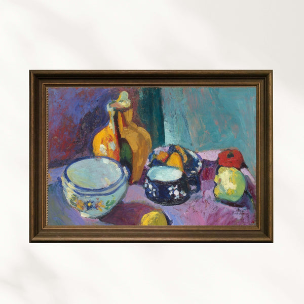 Henri Matisse - Tabaklar ve Meyveler