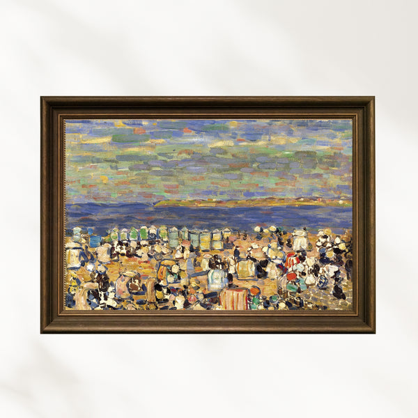 Maurice Prendergast - Saint-Malo Plajı