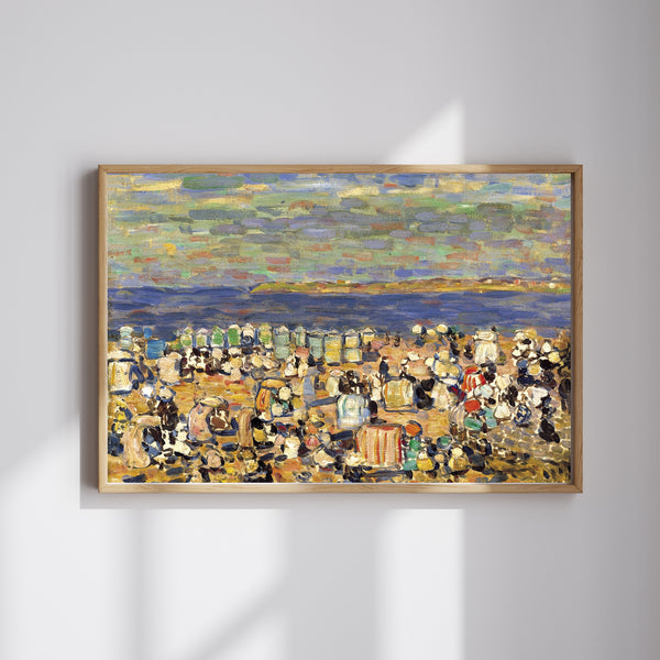 Maurice Prendergast - Saint-Malo Plajı