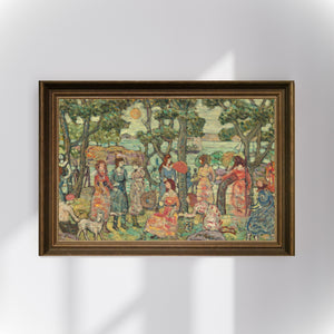 Maurice Prendergast - Figürlü Peyzaj Poster