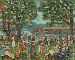 Maurice Prendergast - Salem Koyu Tablo