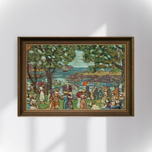 Maurice Prendergast - Salem Koyu Poster