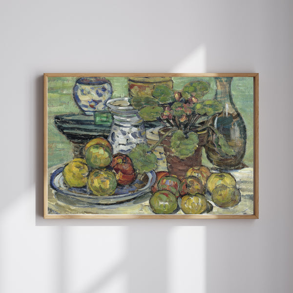 Maurice Prendergast - Elmalı Natürmort