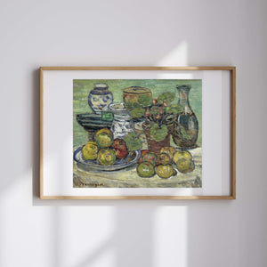 Maurice Prendergast - Elmalı Natürmort Fine Art Baskı