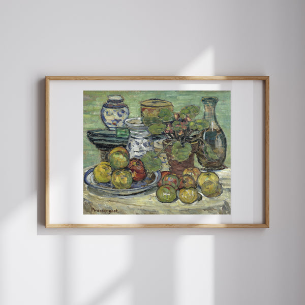 Maurice Prendergast - Elmalı Natürmort