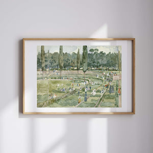 Maurice Prendergast - Yarış Pisti Fine Art Baskı