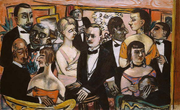 Max Beckmann - Paris Topluluğu tablo