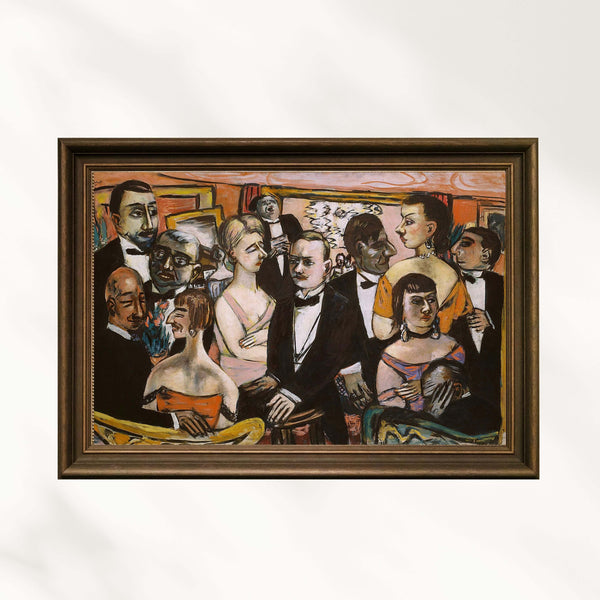 Max Beckmann - Paris Topluluğu poster