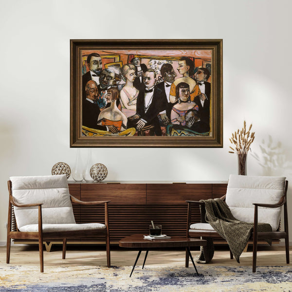 Max Beckmann - Paris Topluluğu çerçeve