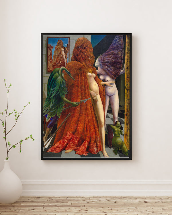 Max Ernst - Gelinin Hazırlanışı Poster