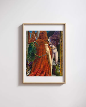 Max Ernst - Gelinin Hazırlanışı Fine Art Baskı