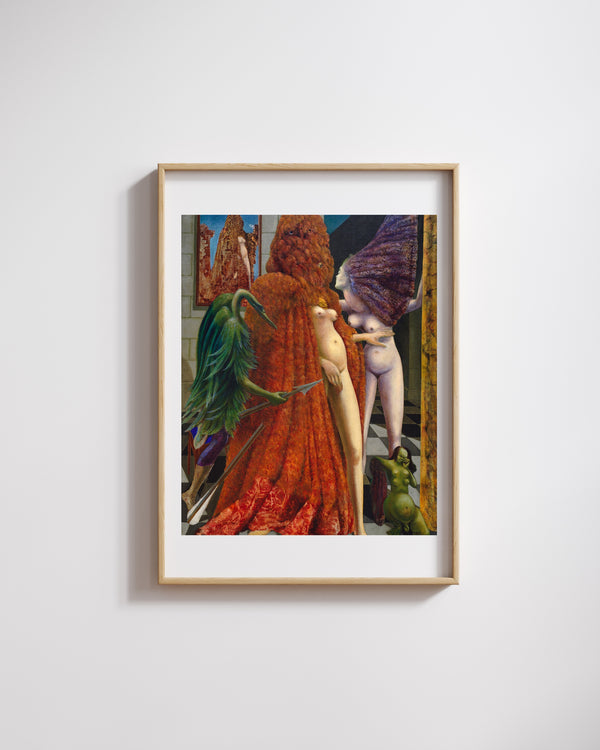 Max Ernst - Gelinin Hazırlanışı Fine Art Baskı